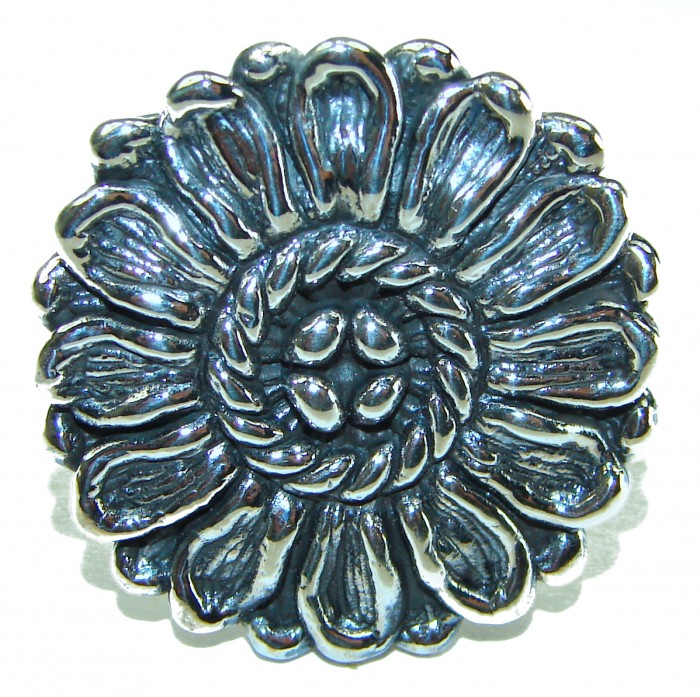 Bali made .925 Sterling Silver ring size 6 - photo 2