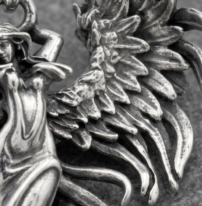 Flaying Angel 24 inches Long Necklace - photo 3