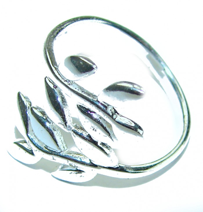 Bali made .925 Sterling Silver handcrafted Ring s. 6 1/4 - photo 1