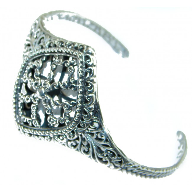 Renaissance Cross Sterling Silver .925 Silver handmade Cuff/Bracelet