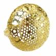 Golden Power  14K Gold over .925  Sterling Silver Ring Size 7 3/4