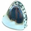 Natural Beauty Italy Made Silver Sterling Silver ring s. 6
