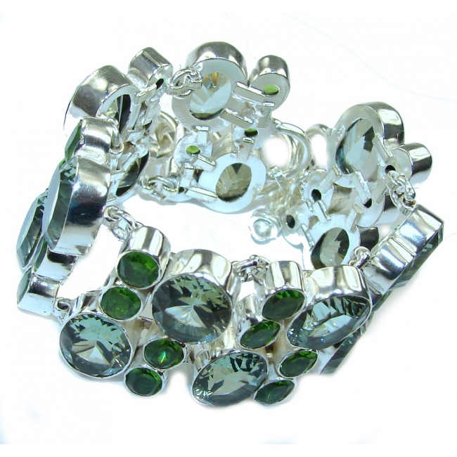 Mint Energy Magic Topaz Sterling Silver Bracelet