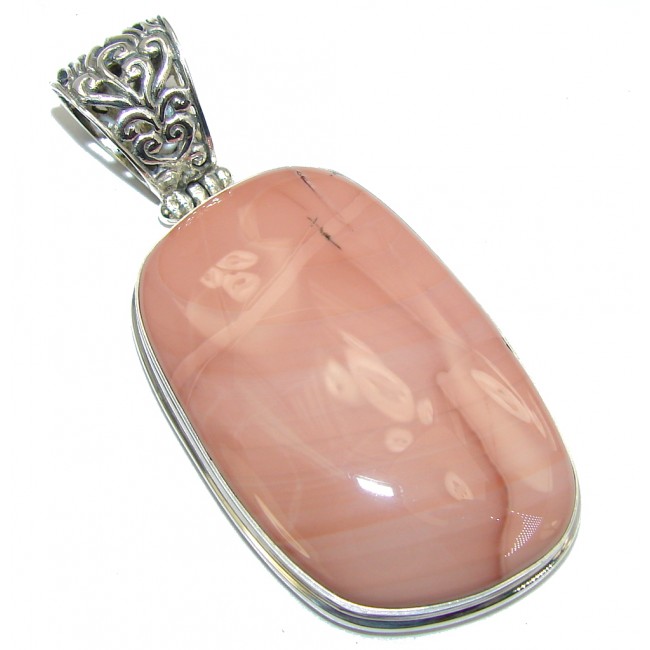 Perfect AAA Imperial Jasper handcrafted Sterling Silver Pendant