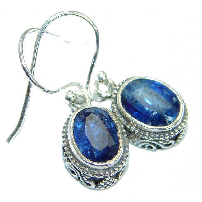 Simple Beauty Kyanite .925 Sterling Silver earrings