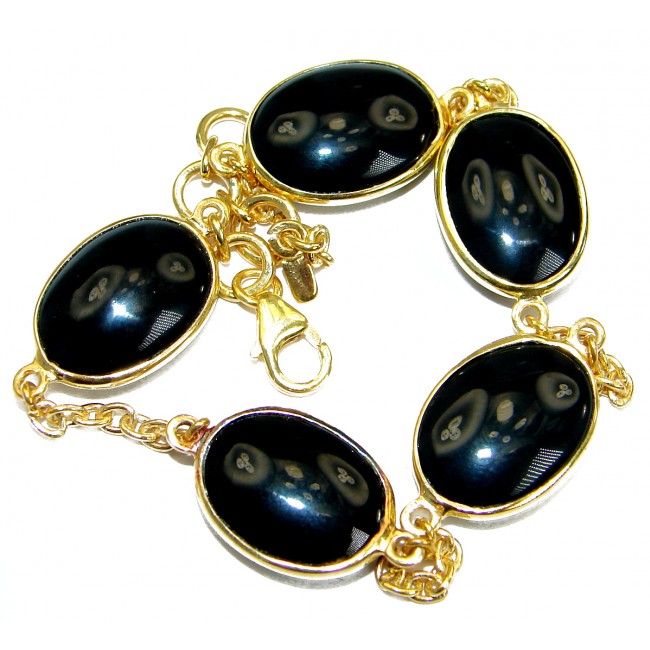 The Highest Quality Onyx .925 Sterling Silver handcrafted Bracelet