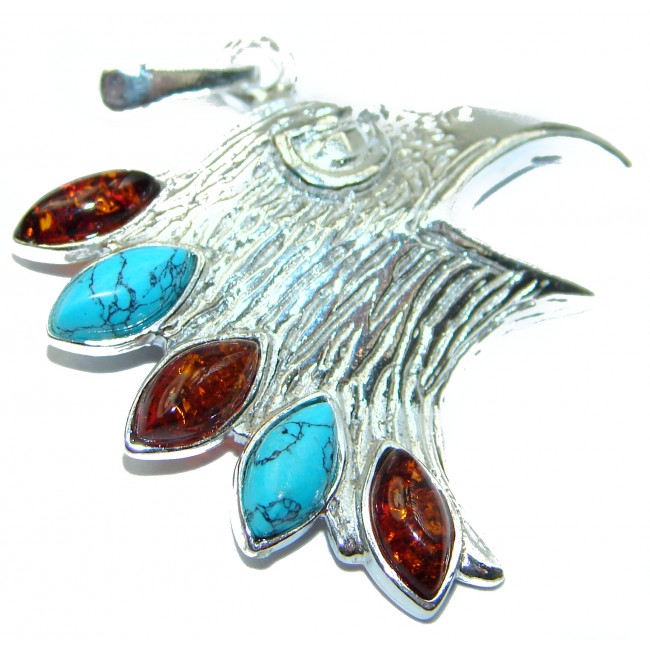 Eagle-s Head .925 Sterling Silver handcrafted Pendant