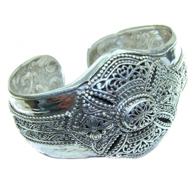Bali Made .925 Sterling Silver handcrafted Bracelet / Cuff