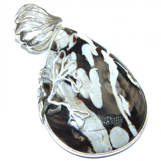 Huge Best quality Genuine Septerian .925 Sterling Silver handcrafted Pendant