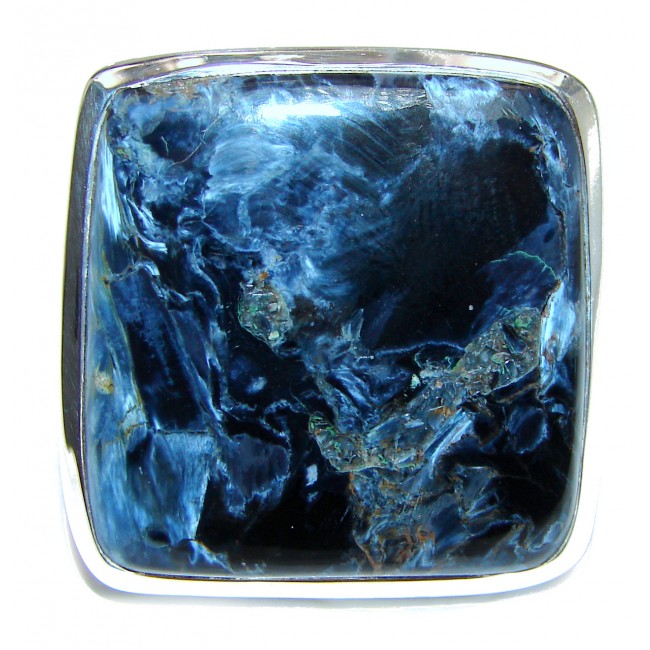Huge best quality Silky Pietersite .925 Sterling Silver handmade Ring size 7 1/4