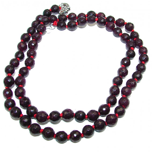 New Universe created Garnet .925 Sterling Silver handmade necklace