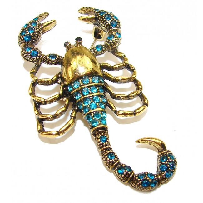 Large Scorpio handcrafted Pendant