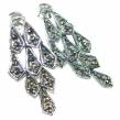 Marcasite  .925  Sterling Silver earrings