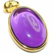 15.5 carat   Perfect  Amethyst  .925 Sterling Silver handcrafted Pendant