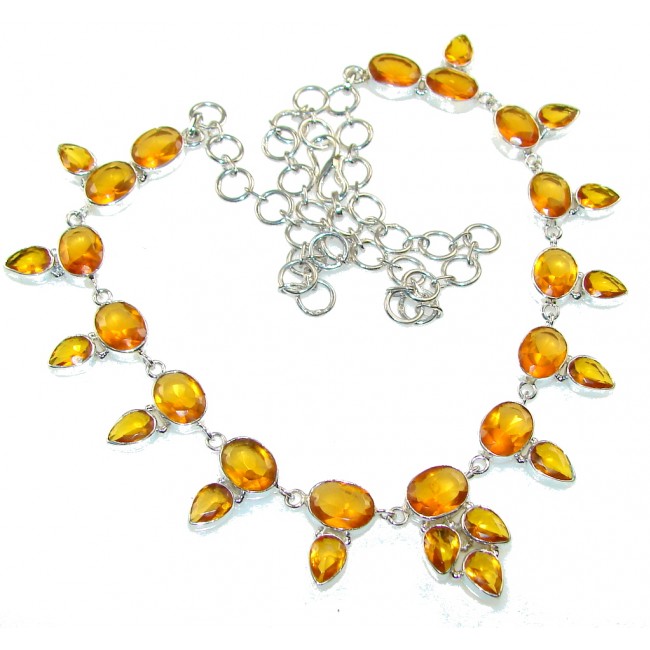 Traditions Honey Topaz Sterling Silver necklace