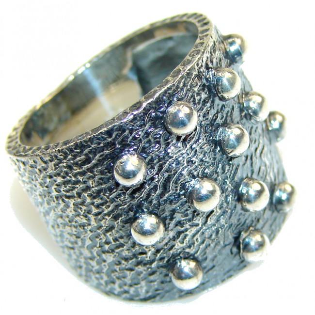 Natural Beauty!! Silver Sterling Silver Ring s. 7 1/4