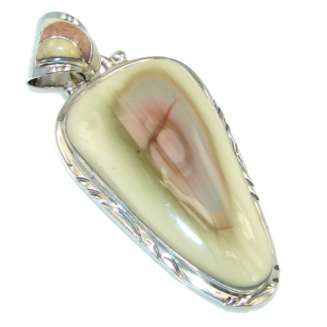 Exclusive! AAA Imperial Jasper Sterling Silver Pendant