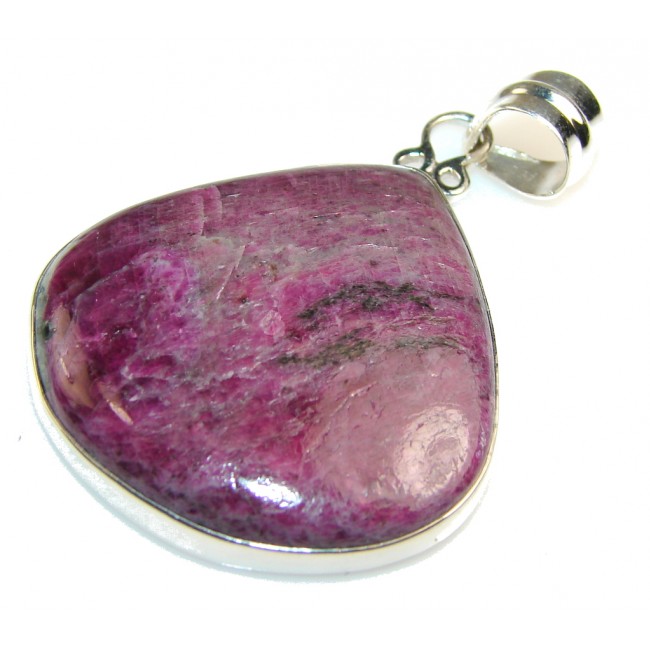 Awesome Eudialyte Sterling Silver Pendant