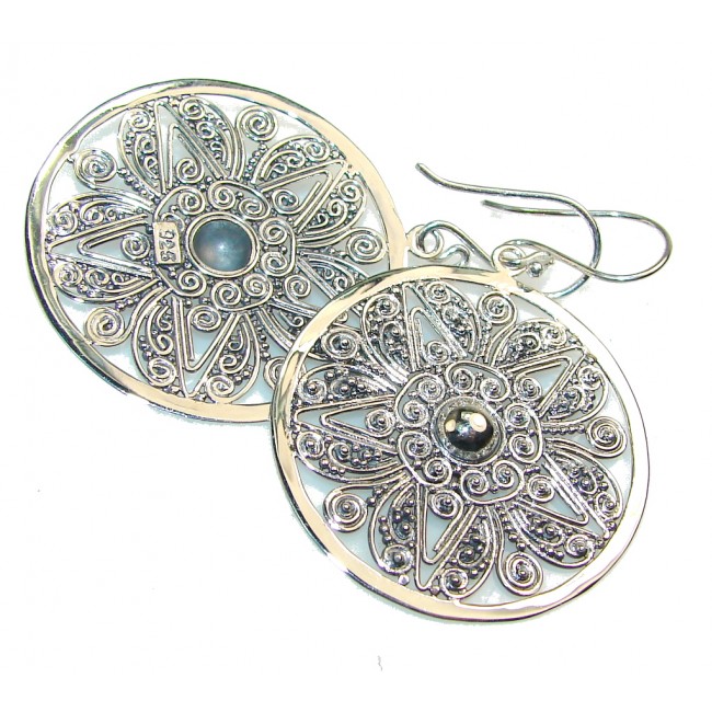 Stylish Design Silver Sterling Silver Earrings