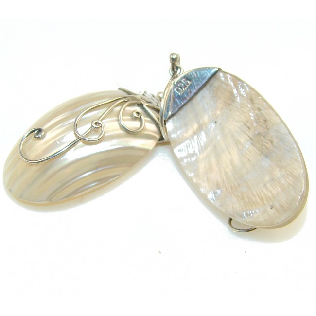 Secret Ocean Shell Sterling Silver earrings