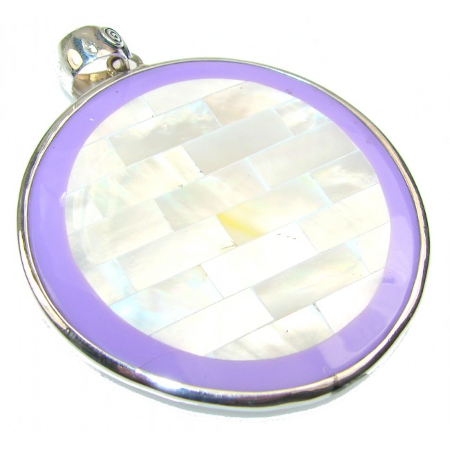 Amazing Ocean Shell Sterling Silver Pendant