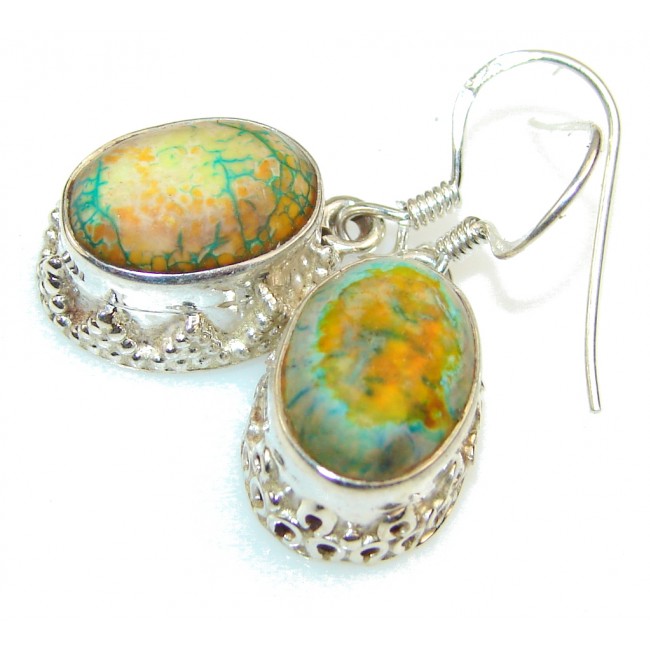 New Design Of Turquoise Sterling Silver earrings