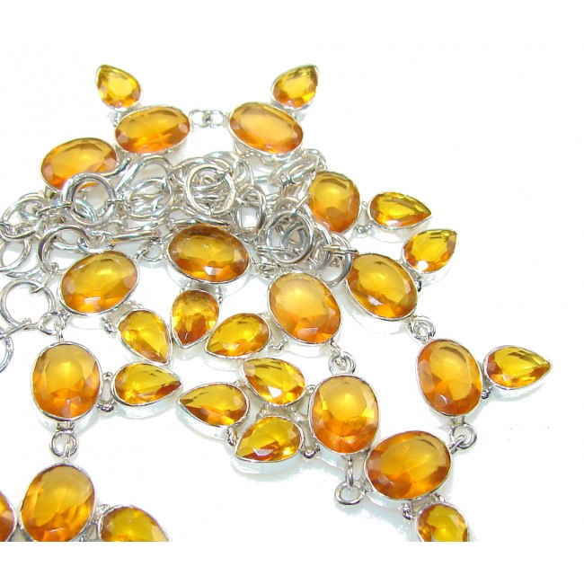 Traditions Honey Topaz Sterling Silver necklace