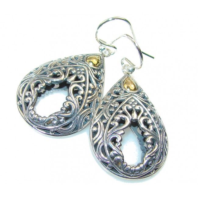 New Design!! Silver Sterling Silver earrings