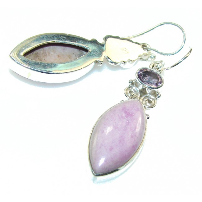 My Amazing!! Purple Sugalite Sterling Silver earrings