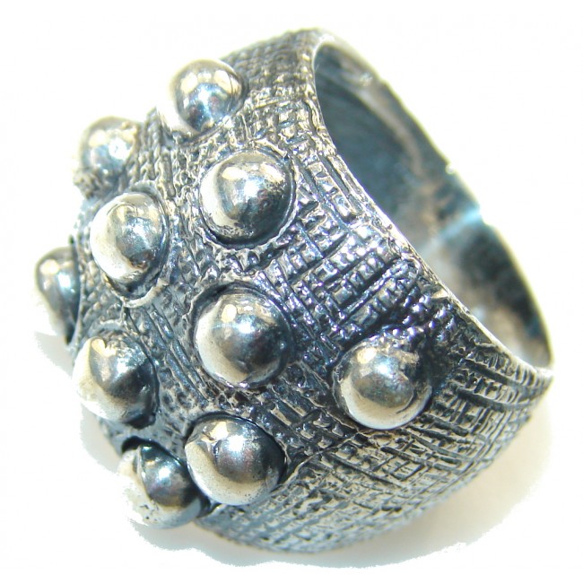 Great Turkish Sterling Silver Ring s. 7