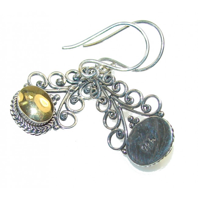 Stylish Copper Sterling Silver earrings