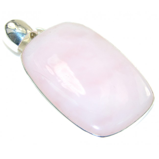 Passion Light Pink Opal Sterling Silver Pendant