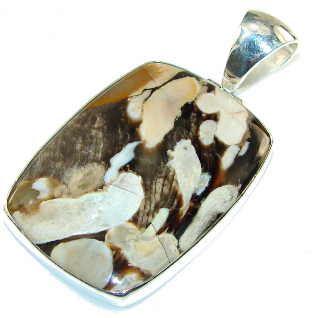 Awesome!! Nugget Jasper Sterling Silver Pendant