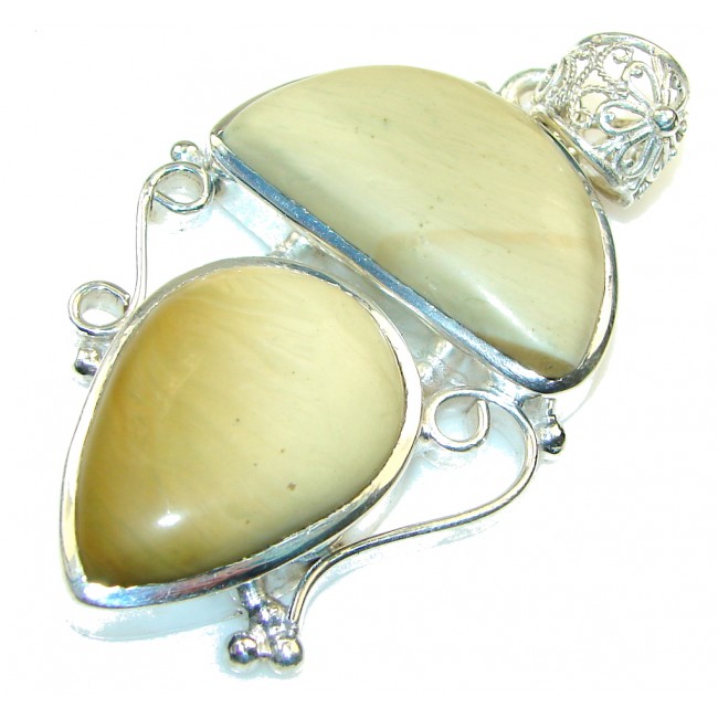 Big! The One!! Imperial Jasper Sterling Silver Pendant
