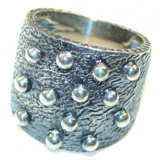 Natural Beauty!! Silver Sterling Silver Ring s. 7 1/4