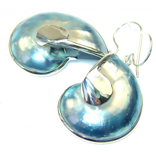 Ocean Design! Shell Sterling Silver earrings