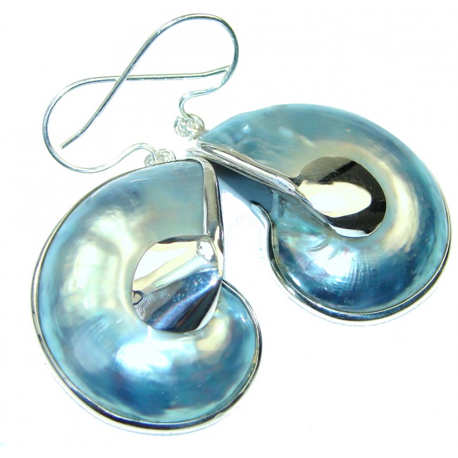 Ocean Design! Shell Sterling Silver earrings