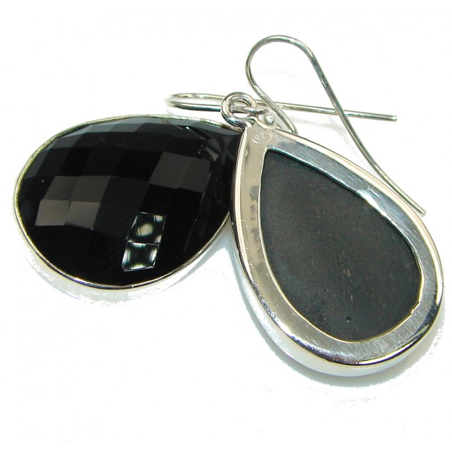 Just Perfect! Black Onyx Sterling Silver earrings