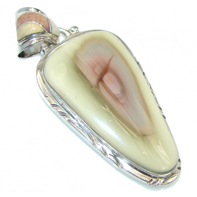 Exclusive! AAA Imperial Jasper Sterling Silver Pendant