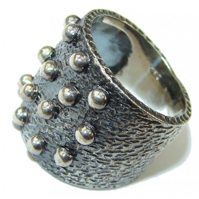 Natural Beauty! Silver Sterling Silver ring s. 7 1/4
