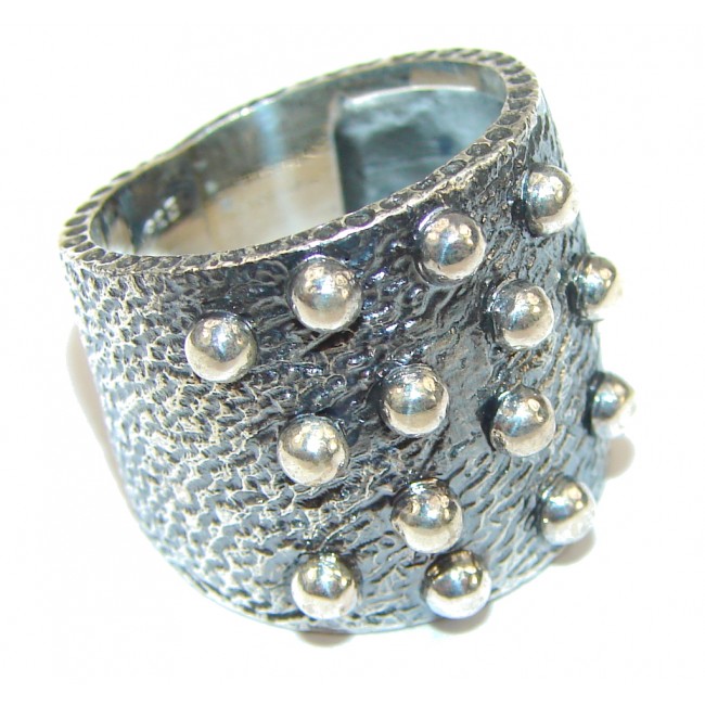 Natural Beauty! Silver Sterling Silver ring s. 7 1/4