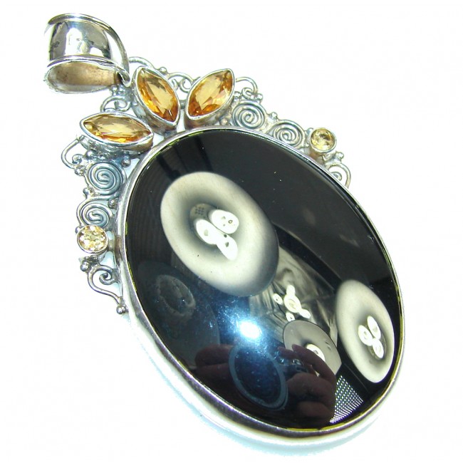 New Style! Hematite Sterling Silver Pendant
