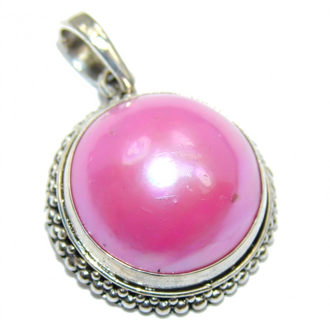 Secret Beauty Pink Blister Pearl Sterling Silver earring / Set
