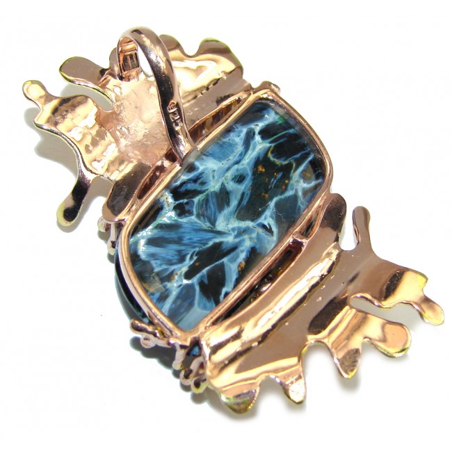Fabuloue Pietersite Gold over Sterling Silver pendant