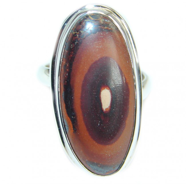 Australian Koroit Opal Sterling Silver handcrafted Ring size 7 adjustable