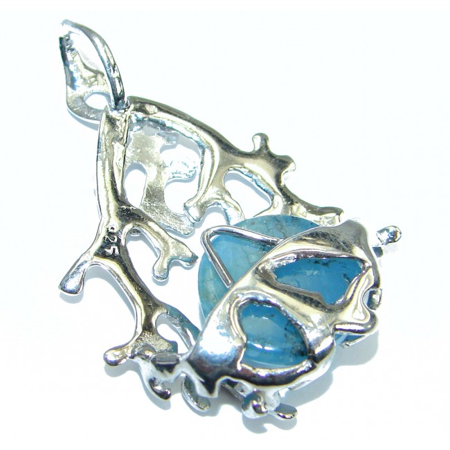 True Beauty Apatite .925 Sterling Silver handcrafted Pendant
