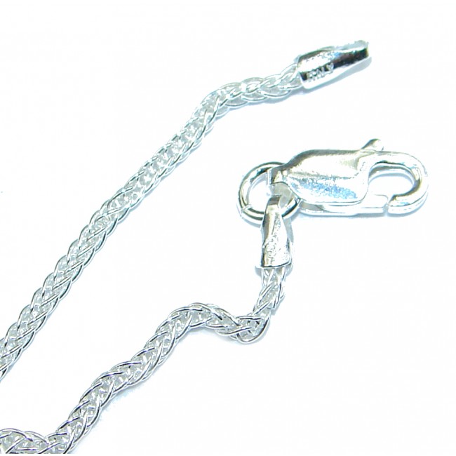 Spiga Sterling Silver Chain 20'' long, 1.8 mm wide