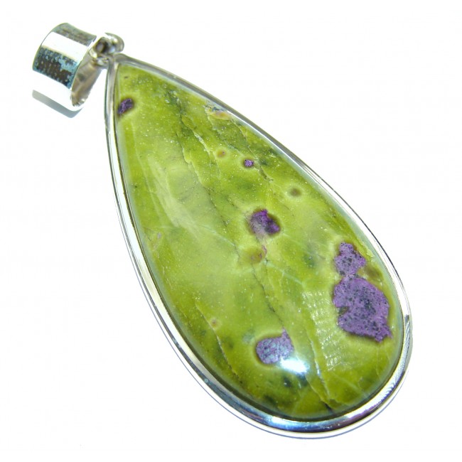 Top Quality Atlantisite Oxidized .925 Sterling Silver handmade Pendant