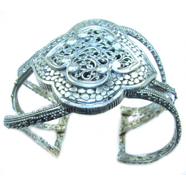 Huge Celtic Design .925 Sterling Silver handcrafted Bracelet / Cuff