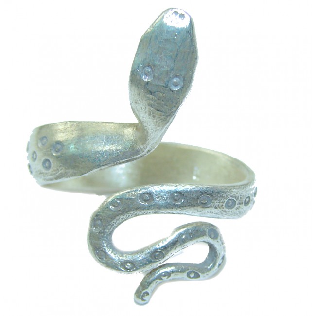 Cobra .925 Sterling Silver ring s. 8